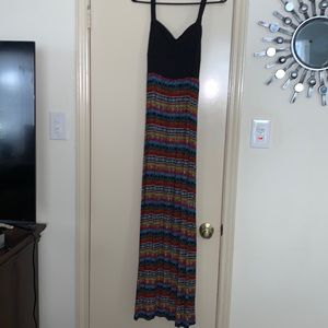 Mudd maxi dress with adjustable straps
